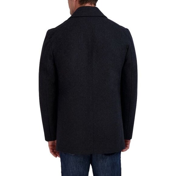 Men's Nautica Double-Breasted Wool Peacoat size large - Picture 2 of 16